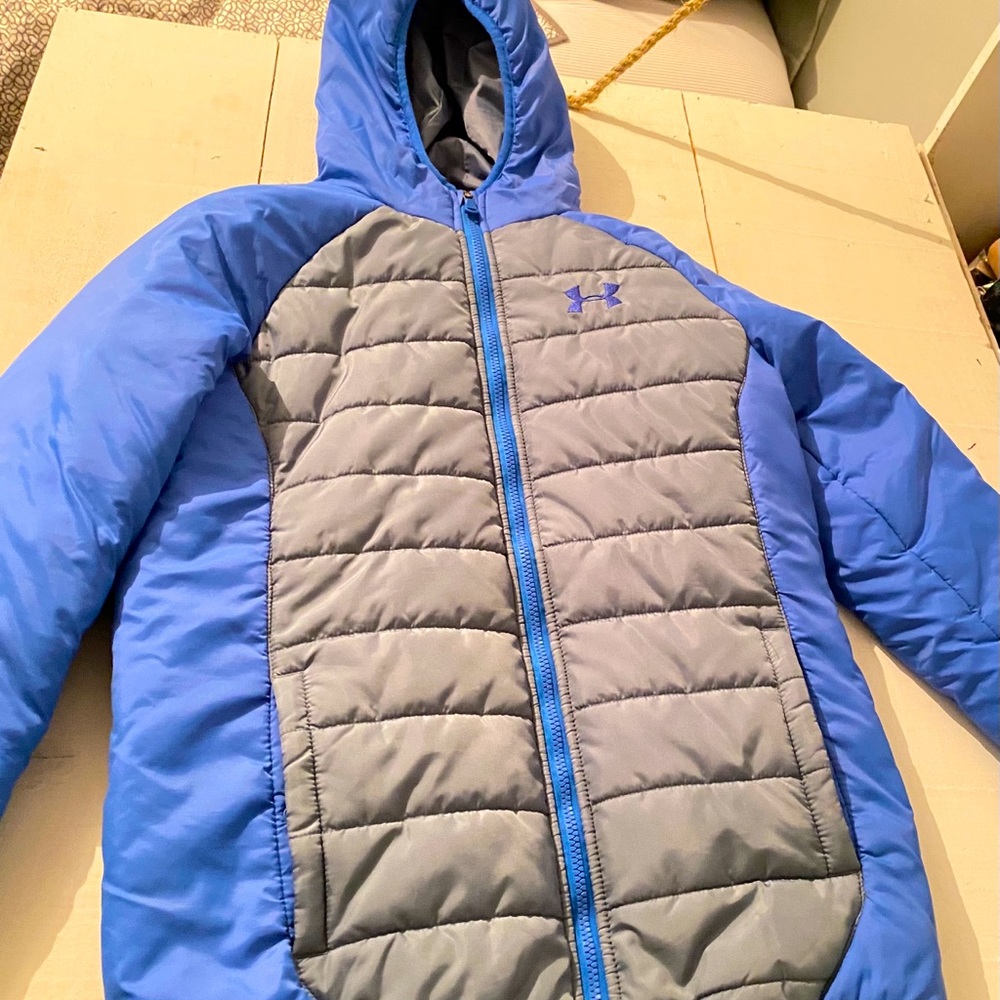 Boys winter coat Under Armour with hood